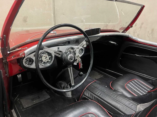 Austin-healey 100 bn-1 cabriolet lhd 90pk 1955 oldtimer, dz-53-50 - afbeelding 5 van  43