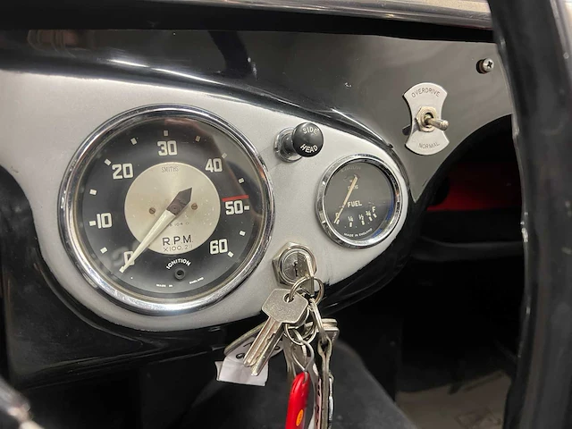 Austin-healey 100 bn-1 cabriolet lhd 90pk 1955 oldtimer, dz-53-50 - afbeelding 9 van  43