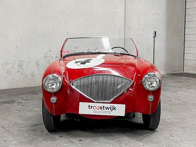 Austin-healey 100 bn-1 cabriolet lhd 90pk 1955 oldtimer, dz-53-50 - afbeelding 39 van  43