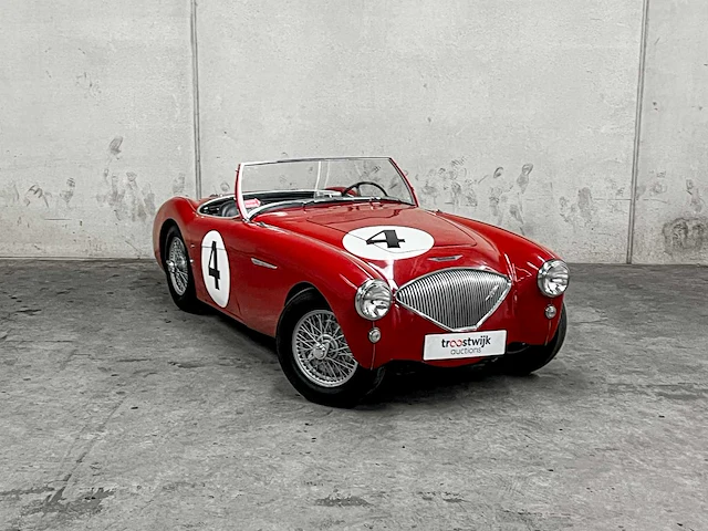 Austin-healey 100 bn-1 cabriolet lhd 90pk 1955 oldtimer, dz-53-50 - afbeelding 40 van  43