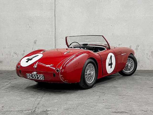 Austin-healey 100 bn-1 cabriolet lhd 90pk 1955 oldtimer, dz-53-50 - afbeelding 43 van  43