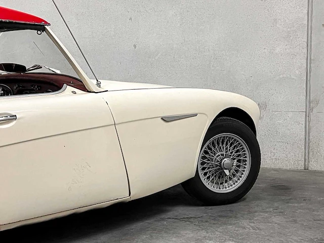Austin-healey 3000 mark ii 2+2 cabriolet - projectauto - lhd 3 carburettors 1962 oldtimer - afbeelding 5 van  28