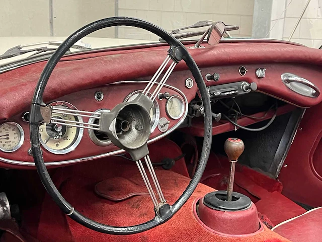 Austin-healey 3000 mark ii 2+2 cabriolet - projectauto - lhd 3 carburettors 1962 oldtimer - afbeelding 6 van  28