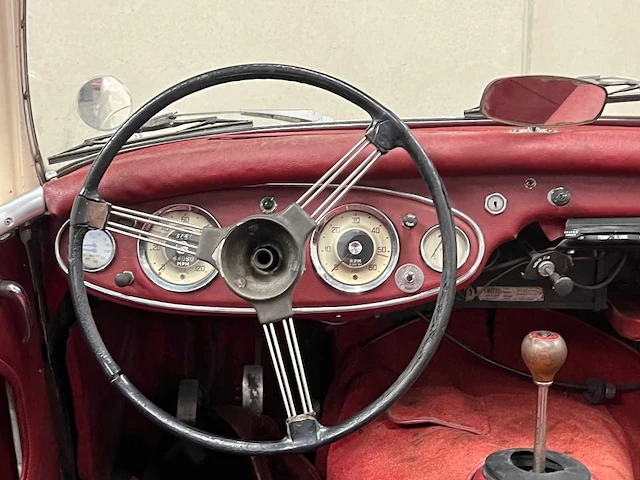 Austin-healey 3000 mark ii 2+2 cabriolet - projectauto - lhd 3 carburettors 1962 oldtimer - afbeelding 7 van  28