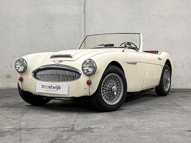 Austin-healey 3000 mark ii 2+2 cabriolet - projectauto - lhd 3 carburettors 1962 oldtimer - afbeelding 1 van  28