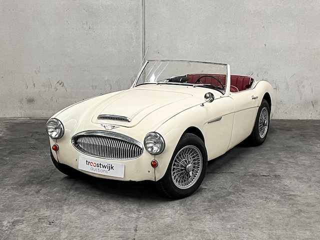 Austin-healey 3000 mark ii 2+2 cabriolet - projectauto - lhd 3 carburettors 1962 oldtimer - afbeelding 12 van  28