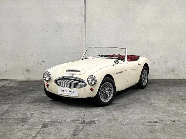 Austin-healey 3000 mark ii 2+2 cabriolet - projectauto - lhd 3 carburettors 1962 oldtimer - afbeelding 22 van  28