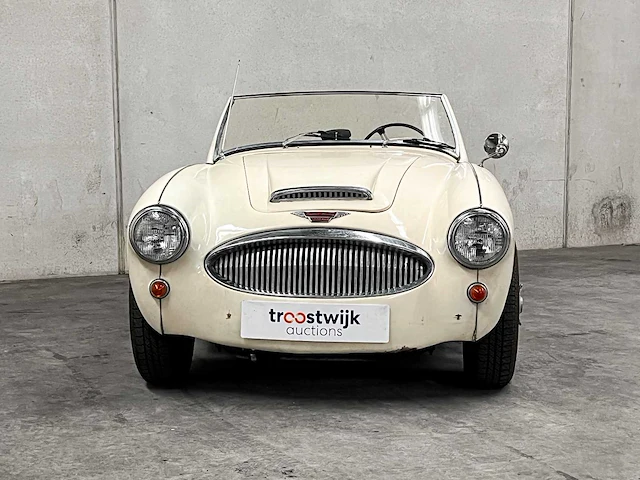Austin-healey 3000 mark ii 2+2 cabriolet - projectauto - lhd 3 carburettors 1962 oldtimer - afbeelding 23 van  28