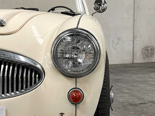 Austin-healey 3000 mark ii 2+2 cabriolet - projectauto - lhd 3 carburettors 1962 oldtimer - afbeelding 25 van  28