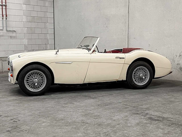 Austin-healey 3000 mark ii 2+2 cabriolet - projectauto - lhd 3 carburettors 1962 oldtimer - afbeelding 26 van  28