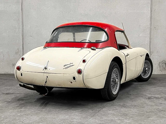 Austin-healey 3000 mark ii 2+2 cabriolet - projectauto - lhd 3 carburettors 1962 oldtimer - afbeelding 27 van  28