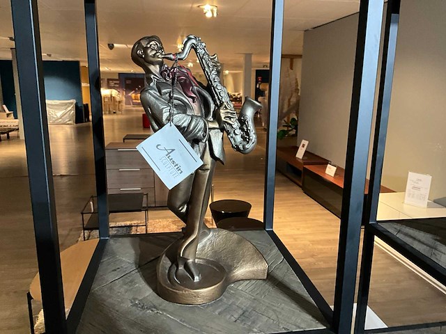 Austin sculpture decoratiebeeld saxofonist - afbeelding 1 van  4