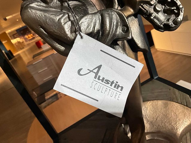 Austin sculpture decoratiebeeld saxofonist - afbeelding 3 van  4
