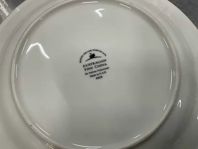 Australian fine china dinerborden (48x) - afbeelding 6 van  8