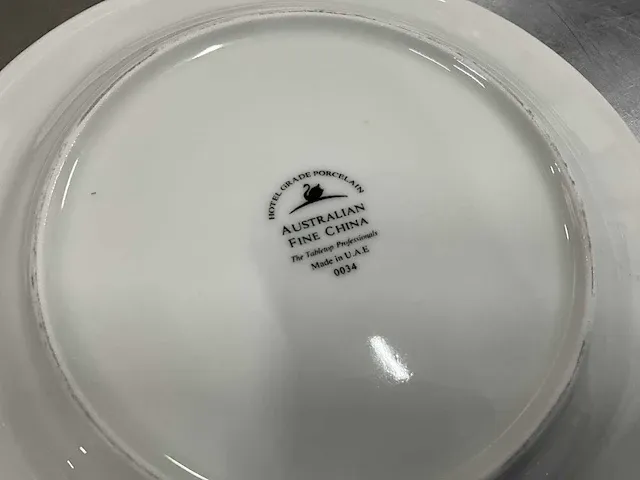 Australian fine china dinerborden (68x) - afbeelding 5 van  5