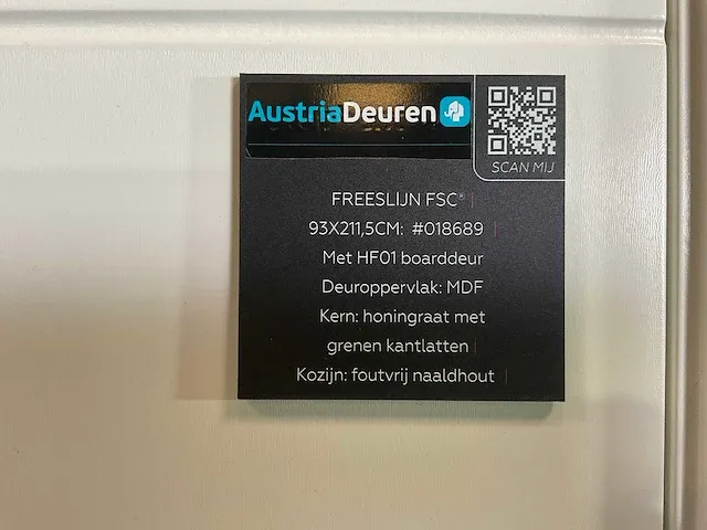 Austria - freeslijndeur - dkc binnendeur 211,5x93 cm - afbeelding 5 van  6