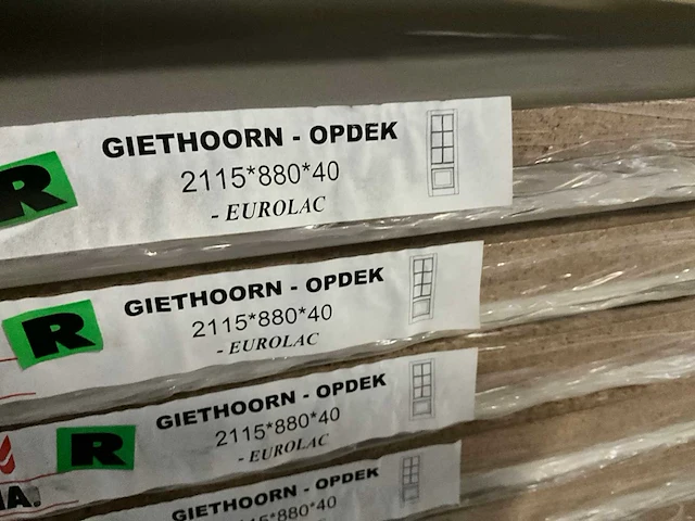 Austria classic white giethoorn opdek binnendeur (11x) - afbeelding 3 van  5