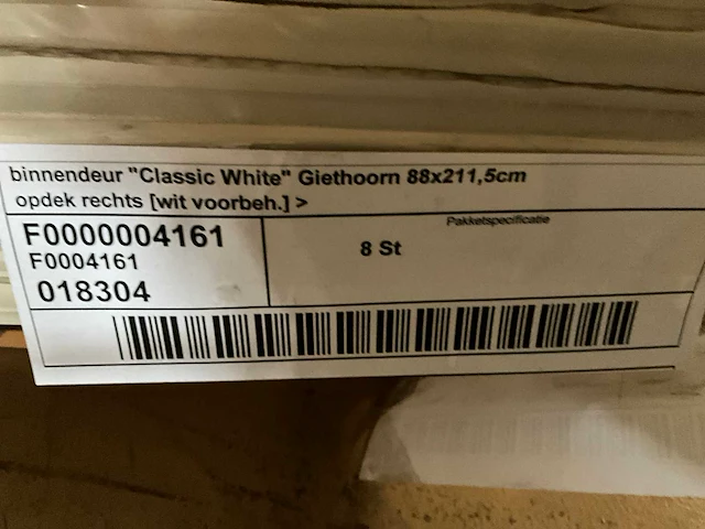 Austria classic white giethoorn opdek binnendeur (11x) - afbeelding 5 van  5