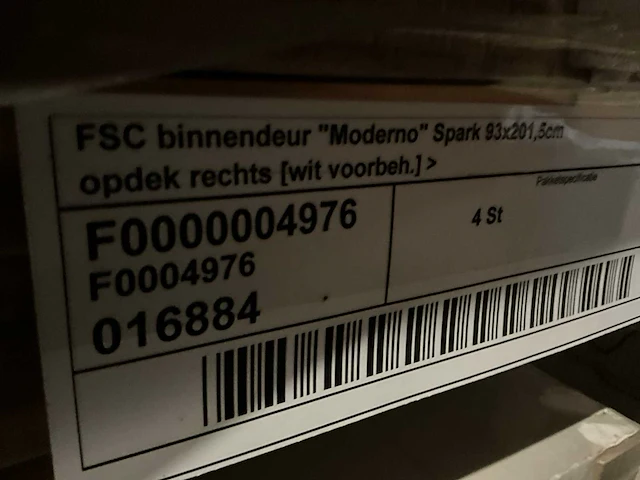 Austria moderno spark binnendeur (5x) - afbeelding 3 van  4