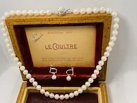 Authentieke akoya parel collier met oorbellen - exclusief uit japan origineel €1700,00 - afbeelding 3 van  10