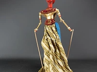 Authentieke indische wayang golek pop - afbeelding 4 van  5