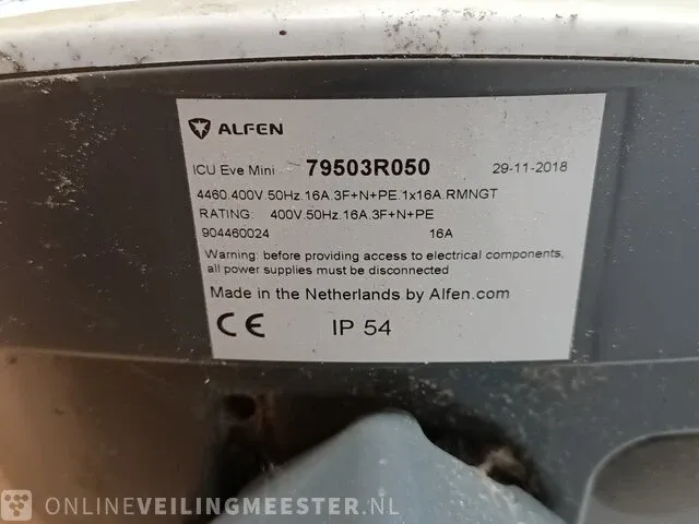 Auto laadpaal alfen, eve mini, bouwjaar 2018 - afbeelding 3 van  5