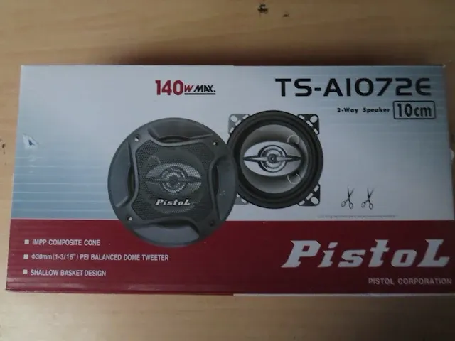 Auto speakers 140 watt - afbeelding 1 van  3