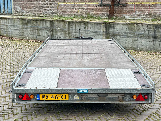 Autoambulance auto trailer hapert b2700 490/220cm, wx-46-xj - afbeelding 5 van  17