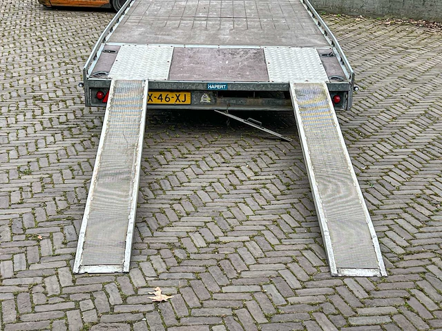 Autoambulance auto trailer hapert b2700 490/220cm, wx-46-xj - afbeelding 9 van  17