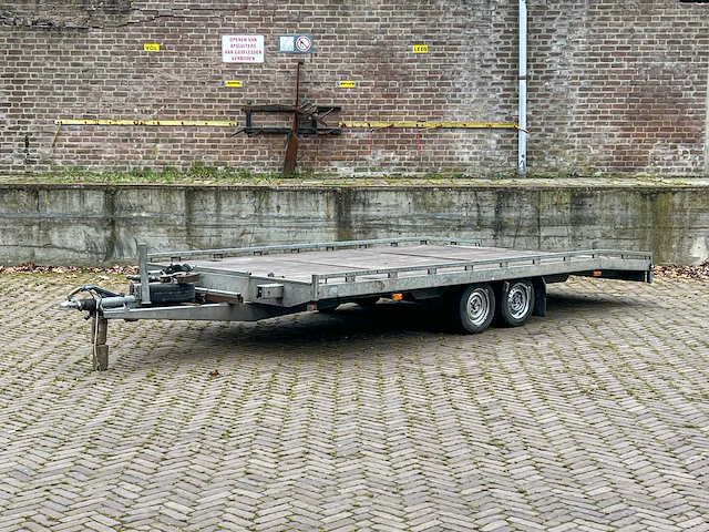 Autoambulance auto trailer hapert b2700 490/220cm, wx-46-xj - afbeelding 1 van  17