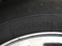 Autobanden met ford velgen - 215/65r15 - 4 stuks - afbeelding 3 van  3