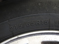 Autobanden met ford velgen - 215/65r15 - 4 stuks - afbeelding 3 van  3