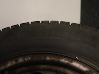 Autobanden met stalen velgen - 5 stuks - afbeelding 2 van  5