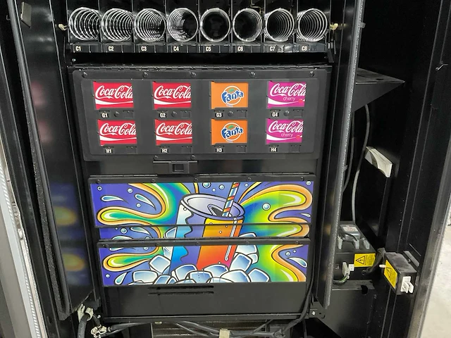 Automatic products snack/can lcm5b chill combi verkoopautomaat - afbeelding 3 van  17