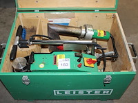 Automatische bituumlasapparaat leister bitumat b2, in houten kist. - afbeelding 3 van  10