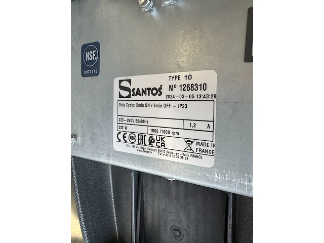 Automatische citruspers, santos, type 10, 2024 - afbeelding 7 van  7