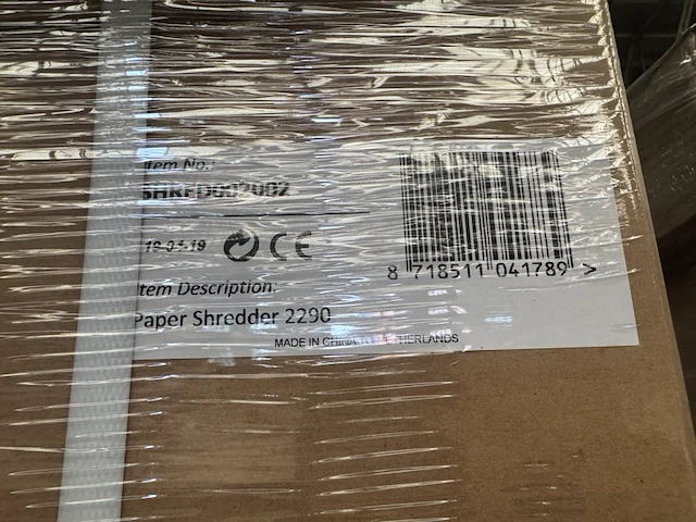 Automatische papierversnipperaar 53 liter sam creative, shred002002 - afbeelding 4 van  4