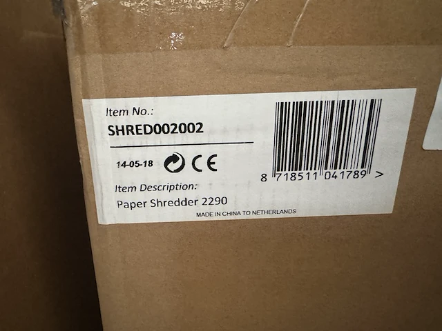 Automatische papierversnipperaar 53 liter sam creative, shred002002 - afbeelding 4 van  4