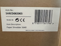 Automatische papierversnipperaar 53 liter sam creative, shred002003 - afbeelding 5 van  5