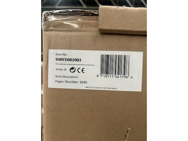 Automatische papierversnipperaar 80 liter sam creative, shred002003 - afbeelding 3 van  3