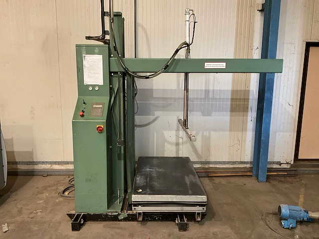 Automatische vacuümheffer v.v. zuignappenbalk 120x5cm, lengte meetsysteem, heftafel 1.000kg - afbeelding 2 van  8