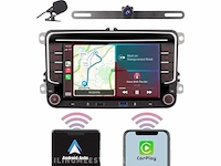 Autoradio - compatibel met vw - draadloze carplay en android auto yzkong - afbeelding 1 van  1