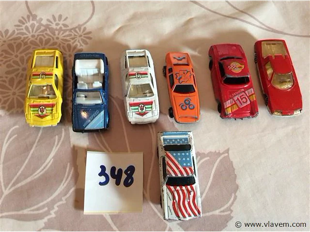 Auto's divers 7stuks - afbeelding 1 van  1