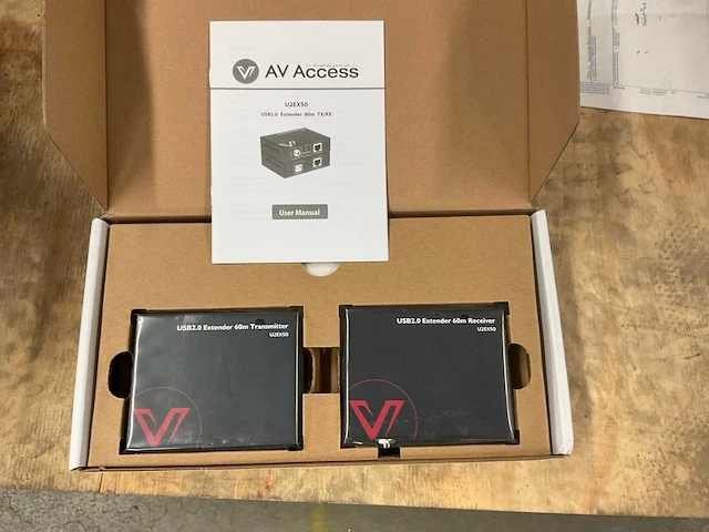 Av access economical 60m usb 2.0 extender u2ex50 usb extender (11x) - afbeelding 2 van  2