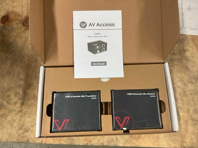Av access economical 60m usb 2.0 extender u2ex50 usb extender (12x) - afbeelding 2 van  2