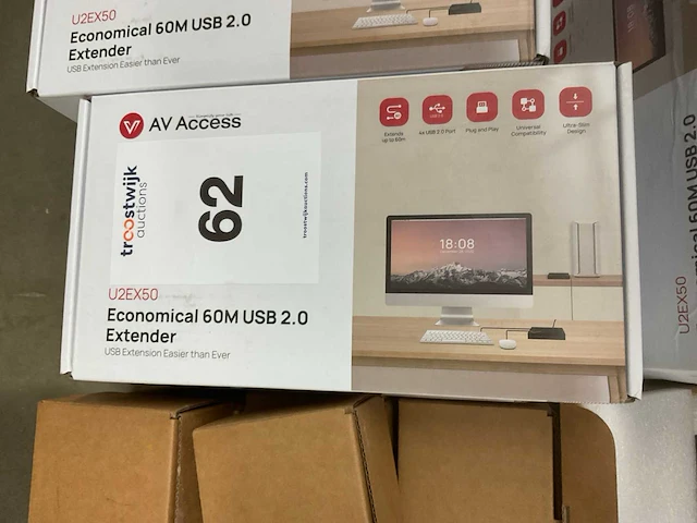 Av access, goodwe, solar edge u2ex50 usb extender, wifi kit (18x) - afbeelding 2 van  9