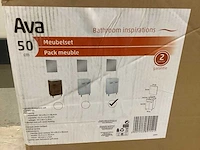 Ava 2 deuren badkamerkast - afbeelding 3 van  4