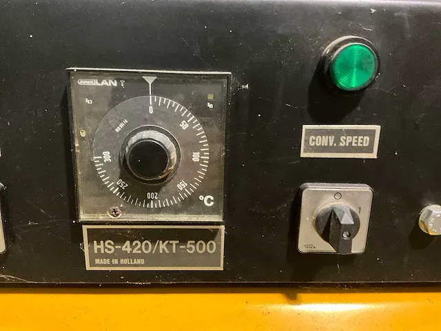Avc hs420/kt500 foliemachine v.v. hoeksealer en krimptunnel 265x85x150cm - afbeelding 9 van  10