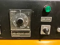 Avc hs420/kt500 foliemachine v.v. hoeksealer en krimptunnel 265x85x150cm - afbeelding 9 van  10