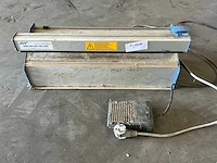 Avc sms-350-500-700-1000 magnetisch sealapparaat met voetbediening - afbeelding 1 van  7